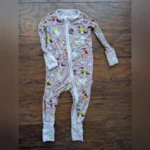 Little Sleepies Cat Zippies 6-12months